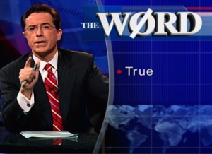 Stephen Colbert Truthiness